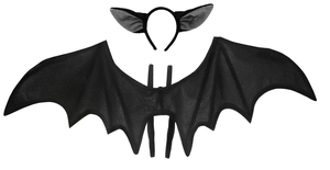 Ali di pipistrello nere per Halloween, ali di drago, ali da demone, accessori per costume da pipistrello CAPE-0031 - Product Image 4