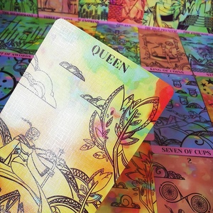 Custom Top Quality Gold Gilt Edge Printing <strong>Oracle</strong> Tarot Deck Card with <strong>Book</strong> and Box Wholesale - Product Image 4