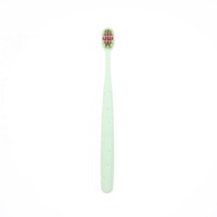 Brosse à dents manuelle colorée pour usage familial, pour adultes, nettoyage interdentaire efficace, poils doux, manche en PP