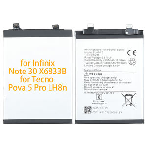 Batería de litio recargable para teléfono celular móvil de 5000mAh para Infinix Note 30 Pro <span class=keywords><strong>Zero</strong></span> 30 5G - Product Image 4
