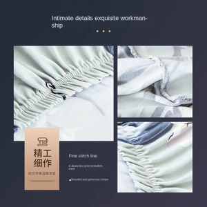 Housse de protection exclusive en polyester tout compris Baignoire semi-circulaire Jacquard Single <span class=keywords><strong>Club</strong></span> Chair Sofa Slipcover Terylene - Product Image 4