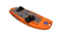 Planche de surf électrique de sauvetage XJL-18 avec grande boîte de rangement, capacité de transport de 100 kg, puissance de 10 kW, vitesse de 55 km/h, étanche pour les lacs et les rivières