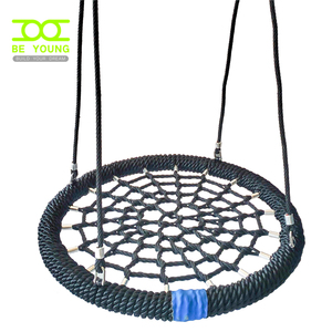 Siège de jeux d'extérieur pour enfants, nid d'oiseau, grand rond, sûr, avec corde, pour jardin, cour, bonne qualité, 1 pièce - Product Image 3