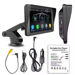 Écran de <span class=keywords><strong>voiture</strong></span> portable de 7 pouces, radio Android Auto, FM/BT, GPS, moniteur stéréo, lecture de films, caméra de recul B5300 - Product Image 1