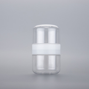 Hot Bán Trong Suốt <span class=keywords><strong>Pet</strong></span> Kẹo Lưu Trữ Hai Mặt Đồ Ăn Nhẹ Linh Tinh Hạt Hoa Trà Playdough Cấp Thực Phẩm Chai Nhựa - Product Image 5