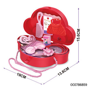 I giocattoli dei prodotti di moda di bellezza delle ragazze impostano il trucco finto in età prescolare - Product Image 5