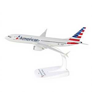 Modèle d'avion vintage Tongde American <span class=keywords><strong>B737</strong></span> MAX <span class=keywords><strong>8</strong></span> 1/200 20cm en plastique ABS avec couleur personnalisable et design minimaliste moderne - Product Image 1