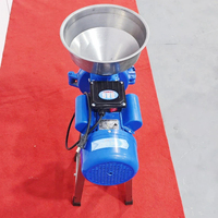 Moulin à farine portable modèle 150, équipement multifonctionnel pour le broyage du blé, du riz et des arachides