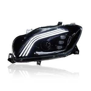 LKS para <span class=keywords><strong>la</strong></span> Generación 2012-2015 de Mercedes ML166. Lentes LED Maybach Modificadas con Triple Ojo de Gato y Efecto de Luz Fluida - Product Image 3
