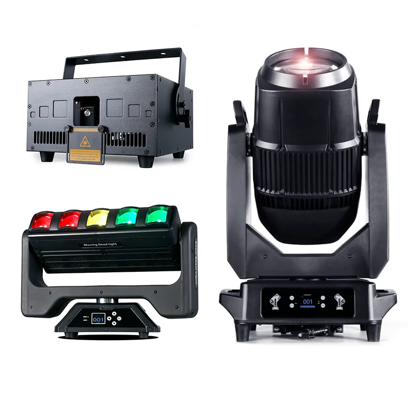 Dj Party Disco Stage Dmx Controller 5W 10W Rgb Laser 230W 380W Sharpy Beam Moving Head Light Led Dansvloer Scherm