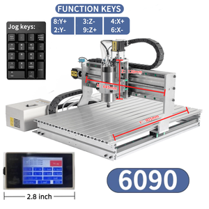 Machine de gravure CNC JS-6090 1500W, graveur de bureau avec contrôle hors ligne, pour relief 3D et lettrage en production en série - Product Image 6