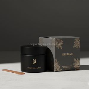 Boîte de crème d'emballage de luxe cosmétique en relief biodégradable <span class=keywords><strong>blanc</strong></span> avec logo personnalisé <span class=keywords><strong>50</strong></span> ml pour l'emballage de produit de crème de soin pour le visage - Product Image 2