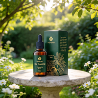 Emballage personnalisé pour huile de croissance capillaire, boîte et étiquette pour sérum capillaire, pour flacon de 2 oz, 50 ml, 8 oz