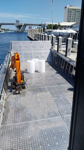 Chaland de débarquement en aluminium de 12 m avec <span class=keywords><strong>porte</strong></span> latérale et grue - Product Image 6