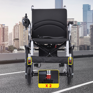 Silla de Ruedas Eléctrica KSM-501P, Precio Económico, Motor Potente, para Personas Mayores, con Neumáticos Inflables, de Fabricante Chino - Product Image 4