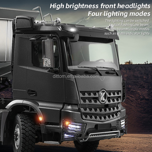 Huina <span class=keywords><strong>Kabolite</strong></span> K5701 1/14 <span class=keywords><strong>RC</strong></span> alliage camion à benne basculante 2.4G 4WD Dumper basculant seau camion ingénierie modèle de véhicule avec lumières et sons - Product Image 4