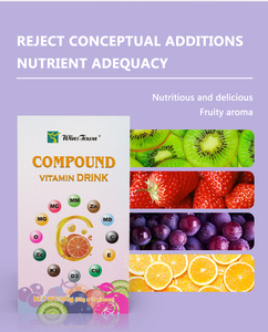 Gelatina de Vitaminas Compuestas, Suplemento Dietético Multivitamínico Natural Enriquecido, Apoyo Nutricional Diario, Bebida Saludable con Vitaminas C, E y D - Product Image 3