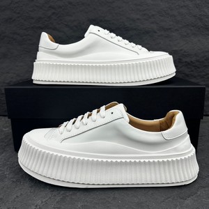 Zapatillas Deportivas Casuales de Diseño de Lujo para Hombre, Marca Sander, de Cuero Genuino de Alta Gama, Zapatos Deportivos para Mujer, de Goma para Caminar Saludablemente - Product Image 6