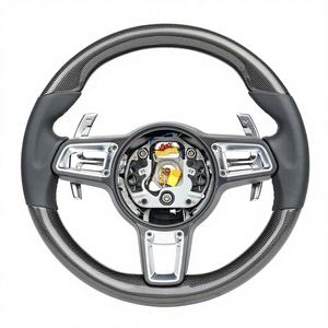 لـ 15-23 Porsche Cayenne GT تعديل الألمانية 3K جلد عادي الرياضة 6 تكلم شعار مخصص - Product Image 1