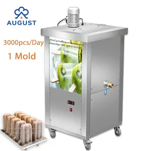 Best Price Stainless steel 2 molds ice lolly machine ice cream popsicle making machine