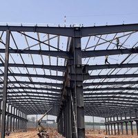 Puente de Estructura de Acero Ligero Prefabricado de Alta Calidad, Personalizado, al por Mayor, GB EN ASTM BS, con Servicios de Soldadura y Corte