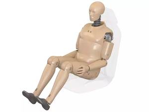 50ème ATD mâle avec mannequin enduit de vinyle de genoux de curseur de boule pour l'essai de retenue de sécurité de véhicule - Product Image 5