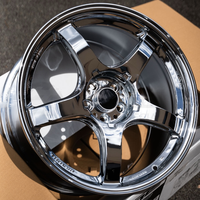 Jantes forgées chromées de 18, 19, 20 et 22 pouces pour Ford Mustang, Dodge Challenger, Chevrolet Camaro, Toyota GR Supra, Nissan Tracer GTV