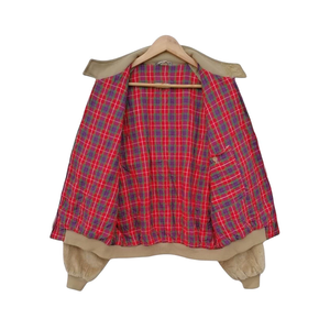 Chaqueta de pana de algodón personalizada, chaqueta bomber forrada de franela a cuadros, chaqueta de estilo británico vintage de peso pesado <span class=keywords><strong>para</strong></span> hombre - Product Image 4