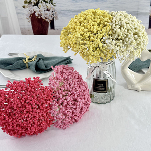Nuovi materiali di fiori di riso Gypsophila simulazione Bouquet di nozze scena di matrimonio Bouquet creativo nuovo prodotto all'ingrosso - Product Image 2
