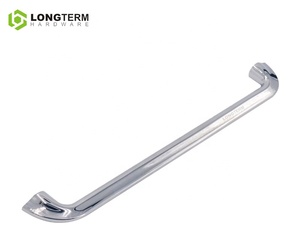 现代锌合金橱柜衣柜门把手手指拉家具厨房橱柜抽屉把手 - Product Image 3