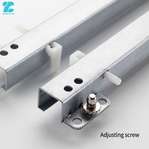 Riel de guía de bola engrosado de tres secciones de cierre suave y silencioso de alta resistencia de 200mm-600mm para cajones de cocina, dormitorio y baño - Product Image 4