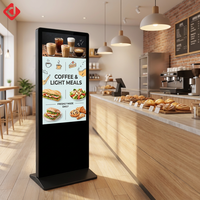 Panneau d'affichage numérique pour restaurants fast food, panneau d'affichage suspendu, écran d'affichage publicitaire