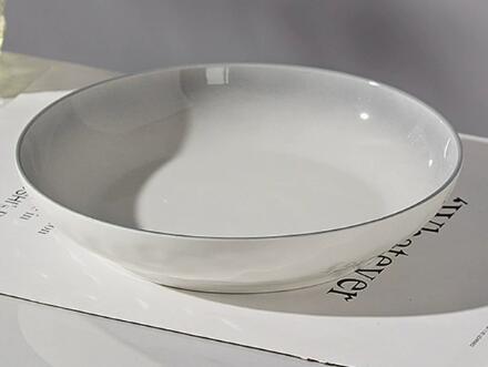 plato gris de 7 pulgadas