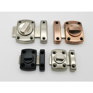 Design moderno in lega di zinco porta di sicurezza lucchetto in acciaio ruotare chiavistello per bagno Hotel applicazione - Product Image 3