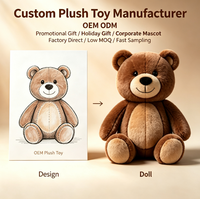Fabricant OEM/ODM de jouets en peluche personnalisés, poupées en peluche à poils courts, commandes en gros, mascotte, souvenir, cadeau