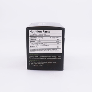 <span class=keywords><strong>Café</strong></span> instantané aux champignons OEM/ODM, mélange de champignons, marque privée, extrait de Reishi, poudre de champignons Mane - Product Image 4