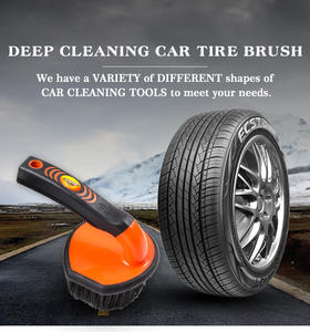 แปรงทำความสะอาดรถสีส้มสำหรับมืออาชีพ,แปรงล้างรถทำความสะอาดบ้านตัวอย่างฟรี - Product Image 4