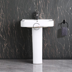 Ensemble de lavabo colonne Confort Hauteur Conforme, Kit complet de lavabo colonne - Product Image 4