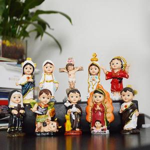 Su misura Del Bambino Della Resina Vergine <span class=keywords><strong>Maria</strong></span> <span class=keywords><strong>e</strong></span> di <span class=keywords><strong>Gesù</strong></span> Figura Religiosa Statua - Product Image 2