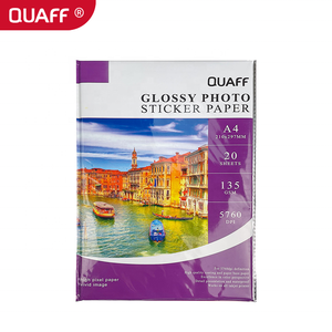<span class=keywords><strong>Quaff</strong></span> กระดาษภาพถ่าย150gsm 135gsm 90gsm A3 A4กันน้ำพิมพ์ได้สีขาวอิงค์เจ็ทมันวาวสูง - Product Image 5