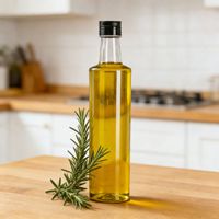 Bouteille d'huile de sésame pour cuisine 500ml, bouteille ronde en plastique pour huile d'olive, huile de thé, sauce soja, vinaigre, huiles haïtiennes, fabriquée en Chine