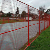 Clôture de chantier mobile en acier haute résistance pour la protection des bords des chantiers de construction, écologique et anti-rongeurs