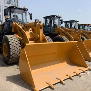 Cargadora de Ruedas Lonking 856 de China, Modelo 2020, Carga Nominal de 9 Toneladas, Potencia de 75KW, Bomba Hidráulica TCM Amarilla, Motor, Caja de Cambios, Rodamientos - Product Image 1