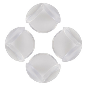 Transparent Heart Shape <b>Corner</b> <b>Protectors</b> Thickened PVC For Kids Tables And Coffee Tables Safety Guard - Product Image 4