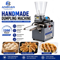 Máquina Automática Comercial para Hacer Dumplings al Vapor, Motor de Alta Capacidad 120kg/h, Máquina Formadora de Dumplings para Fábrica de Procesamiento de Alimentos