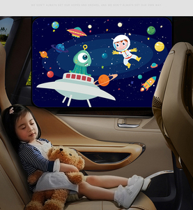 2025 OEM logo personnalisé rideaux de protection UV de précision à faible quantité minimale de commande pare-soleil magnétiques pour la fenêtre latérale de la voiture en stock - Product Image 6