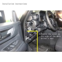 Convient pour Toyota Prado LC150 LC250, lève-vitre automatique, verrouillage de la fenêtre, fermeture de la fenêtre en un clic, modification de levage de vitres