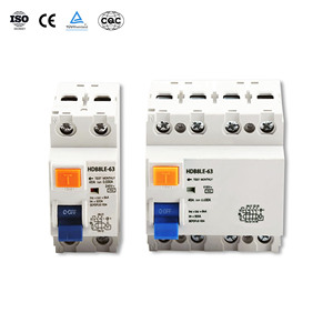 Hochwertiger 40A 415V PA66 Mini-Fehlerstrom-Schutzschalter (RCBO) für DIN-Schienenmontage mit 6kA Abschaltleistung - Product Image 1