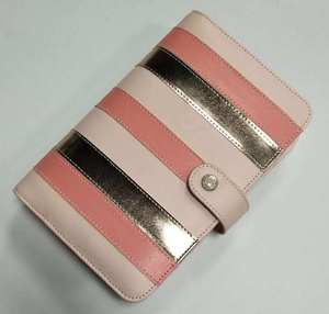 Bán Hàng Nóng Hồng Sọc Tùy Chỉnh Kế Hoạch Với 6 Vòng Binder Cho A5 A6 Kích Thước Máy Tính Xách Tay - Product Image 2