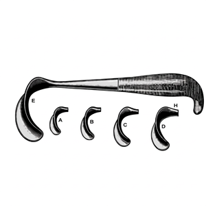 Retractor Quirúrgico Manual de Acero BREWSTER de 24 cm, 45 x 25 mm, Uso Quirúrgico, Certificado CE Clase II - Product Image 1
